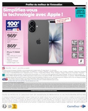 IPhone Angebote im Prospekt "DÉMARREZ L'ANNÉE AVEC DES OFFRES DERNIER CRI !" von Carrefour auf Seite 2