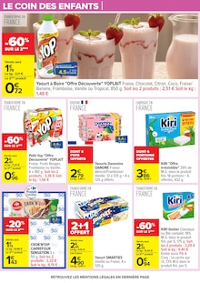 Promotion Goûter dans le prospectus Carrefour, valable du 24/03/2026 au 06/04/2026 Promo Goûter dans le catalogue Carrefour du moment à la page 13