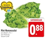 Mini-Romanasalat im EDEKA Prospekt Mini-Romanasalat von im aktuellen EDEKA Prospekt für 0,88 €