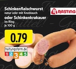 EDEKA Höhn - Schinkenfleischwurst Angebot im Prospekt Schinkenfleischwurst bei EDEKA im Höhn Prospekt für 0,79 €