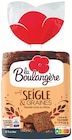 Pain de mie Seigle & Graines - LA BOULANGÈRE en promo chez Colruyt Pain de mie Seigle & Graines - LA BOULANGÈRE dans le catalogue Colruyt