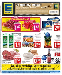 Der aktuelle EDEKA Prospekt 5% MONTAGS-RABATT