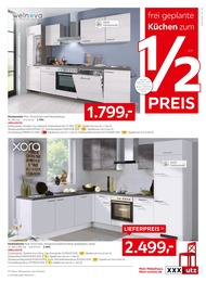 XXXLutz Möbelhäuser Küchenzeile im Prospekt 