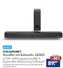Aktuelle Fernseher Angebote bei ALDI SÜD in Landau (Pfalz) Aktuelles Soundbar mit Subwoofer, LS2225 Angebot bei ALDI SÜD in Landau (Pfalz) ab 89,99 €