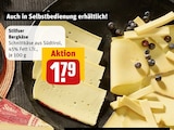 Aktuelles Stilfser Bergkäse Angebot bei REWE in Gelsenkirchen ab 1,79 €