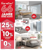 Schlafzimmer im Möbel Martin Prospekt in Saarlouis Aktueller Möbel Martin Prospekt mit Schlafzimmer, "66 JAHRE MÖBEL MARTIN", Seite 8