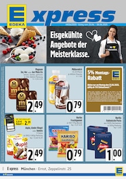 EDEKA Prospekt für Augsburg mit 4 Seiten EDEKA Prospekt für Augsburg: "Eisgekühlte Angebote der Meisterklasse.", 4 Seiten, 23.06.2025 - 28.06.2025