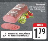 nah und gut Schwanfeld - Sportsalami Angebot im Prospekt Sportsalami bei nah und gut im Schwanfeld Prospekt für 1,79 €