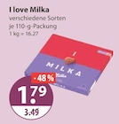 I love Milka von Milka im aktuellen V-Markt Prospekt für 1,79 €