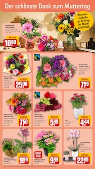 Blumenstrauß im REWE Prospekt "Dein Markt" mit 28 Seiten (Würzburg)