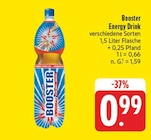EDEKA Lohr - Booster Energy Drink Angebot im Prospekt Booster Energy Drink bei EDEKA im Lohr Prospekt für 0,99 €