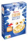 Céréales Coeur Chocolat Au Lait Auchan en promo chez Auchan Hypermarché Aulnay-sous-Bois à 1,99 €