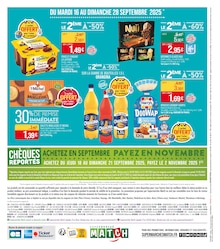 Promotion Croquettes Chien dans le prospectus Supermarchés Match, valable du 16/09/2025 au 28/09/2025 Promo Croquettes Chien dans le catalogue Supermarchés Match du moment à la page 24