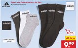 Sport- oder Quartersocken Angebote von Adidas bei Netto Marken-Discount Falkensee für 9,99 €