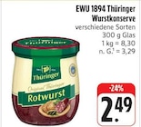 nah und gut Mittweida - Thüringer Wurstkonserve Angebot im Prospekt Thüringer Wurstkonserve bei nah und gut im Mittweida Prospekt für 2,49 €