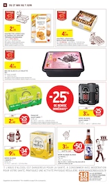 Promos Bière dans le catalogue "-50% DE REMISE IMMÉDIATE SUR LE 2ÈME" de Intermarché Super Bière en promo dans le catalogue Intermarché Super à la page 10