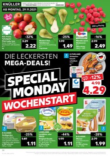 Kaufland Prospekt für Otterbach, Pfalz mit 48 Seiten Kaufland Prospekt für Otterbach, Pfalz: KNÜLLER, 48 Seiten, 29.11.2021 - 01.12.2021