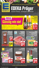 Aktueller EDEKA Supermarkt Prospekt in Burkhardtsdorf und Umgebung, "Wir lieben Lebensmittel!" mit 24 Seiten, 23.09.2024 - 28.09.2024