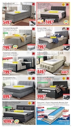 Matratze Angebot & Preis im aktuellen Die Möbelfundgrube Prospekt Matratze Angebot im aktuellen Die Möbelfundgrube Prospekt auf Seite 6