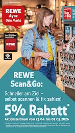 REWE Prospekt "Dein Markt" für Mengerskirchen, 32 Seiten, 27.04.2026 - 02.05.2026
