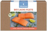 Bio Lachs Filets im Angebot bei REWE in Hattingen Bio Lachs Filets Angebote von followfood bei REWE Hattingen für 7,99 €