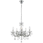 GLOBO Kronleuchter 63116-5 für 39,99 € bei POCO im Angebot GLOBO Kronleuchter 63116-5 im aktuellen POCO Prospekt