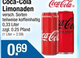 Limonaden im Angebot bei Getränke City in Dachau Limonaden Angebote von Coca-Cola bei Getränke City Dachau für 0,69 €