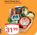 Präsent Thüringer Wurst im Angebot bei GLOBUS in Gotha Präsent Thüringer Wurst Angebote bei GLOBUS Gotha für 31,99 €