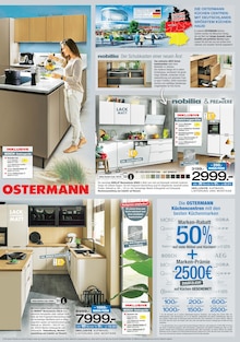 Küche im aktuellen Ostermann Prospekt (Bochum) Küche im Ostermann Prospekt "Einrichten mit den besten Marken" mit 12 Seiten (Bochum)