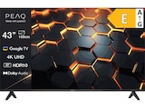 Aktuelles PTV 43GU-5025T Google UHD TV (Flat, 43 Zoll / 108 cm, 4K, SMART TV) Angebot bei MediaMarkt Saturn in Raguhn-Jeßnitz ab 244,00 €