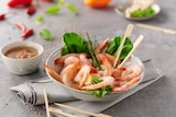 QUEUES DE CREVETTES NON DÉCORTIQUÉES CUITES RÉFRIGÉRÉES - SANS MARQUE en promo chez Auchan Hypermarché Vedène à 9,99 €