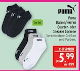 Quarter- oder Sneaker Socken im Angebot bei Marktkauf in Görlitz Quarter- oder Sneaker Socken Angebote von Puma bei Marktkauf Görlitz für 5,99 €