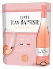 Vin de France Cinsault Rosé - Cuvée Jean CUVÉE JEAN-BAPTISTE dans le catalogue Intermarché Super