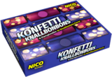 Konfetti Knallbonbons Angebote von Nico bei budni Norderstedt für 4,99 €