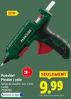 Pistolet à colle - PARKSIDE - Lidl à Villeneuve-d'Ascq Pistolet à colle - PARKSIDE en promo chez Lidl Villeneuve-d'Ascq à 9,99 €