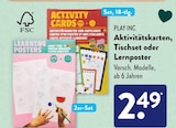 Aktivitätskarten Angebote von PLAY INC bei ALDI SÜD Rosenheim für 2,49 €
