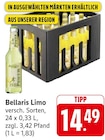 Limo im Angebot bei E center in Neustadt Limo Angebote von Bellaris bei E center Neustadt für 14,49 €