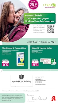 mea - meine apotheke Prospekt Unsere März-Angebote mit 4 Seiten