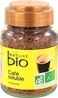 Café soluble bio - NATURE BIO dans le catalogue Carrefour