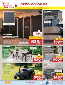 Rasenmäher im Netto Marken-Discount Prospekt "Aktuelle Angebote" mit 61 Seiten (Jena)