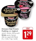 Aktuelles High Protein Pudding Angebot bei EDEKA in Landau (Pfalz) ab 1,29 €