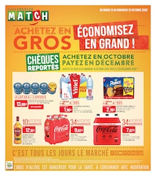 Catalogue Supermarchés Match à Saint-Mihiel, avec 4 pages Prospectus Supermarchés Match à Saint-Mihiel: "ACHETEZ EN GROS ÉCONOMISEZ EN GRAND !", 4} pages, 13/10/2026 - 25/10/2026