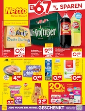 Schokolade im Netto Marken-Discount Prospekt in Leipzig Aktueller Netto Marken-Discount Prospekt mit Schokolade, "Aktuelle Angebote", Seite 1
