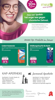 Aktueller mea - meine apotheke Prospekt "Unsere Januar-Angebote" Seite 1 von 4 Seiten