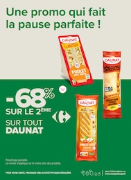 Prix et réduction Daunat dans le prospectus Carrefour Proximité en cours Offre Daunat dans le catalogue Carrefour Proximité du moment à la page 10