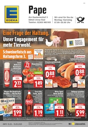 Aktueller EDEKA Supermarkt Prospekt in Unna und Umgebung, "Aktuelle Angebote" mit 24 Seiten, 10.03.2025 - 15.03.2025