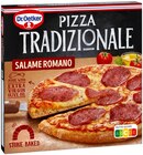 Pizza Tradizionale Salame Romano im Angebot bei REWE in Germering Pizza Tradizionale Salame Romano Angebote von Dr. Oetker bei REWE Germering für 2,22 €