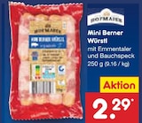 Mini Berner Würstl für 2,29 € bei Netto Marken-Discount im Angebot Mini Berner Würstl im aktuellen Netto Marken-Discount Prospekt
