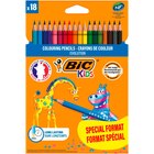 18 Crayons de couleur - BIC à 1,70 € dans le catalogue Carrefour