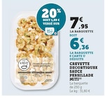 U Express Marseille - Promo Crevette decortiquee sauce persillade Promo Crevette decortiquee sauce persillade à 6,36 € dans le catalogue U Express à Marseille